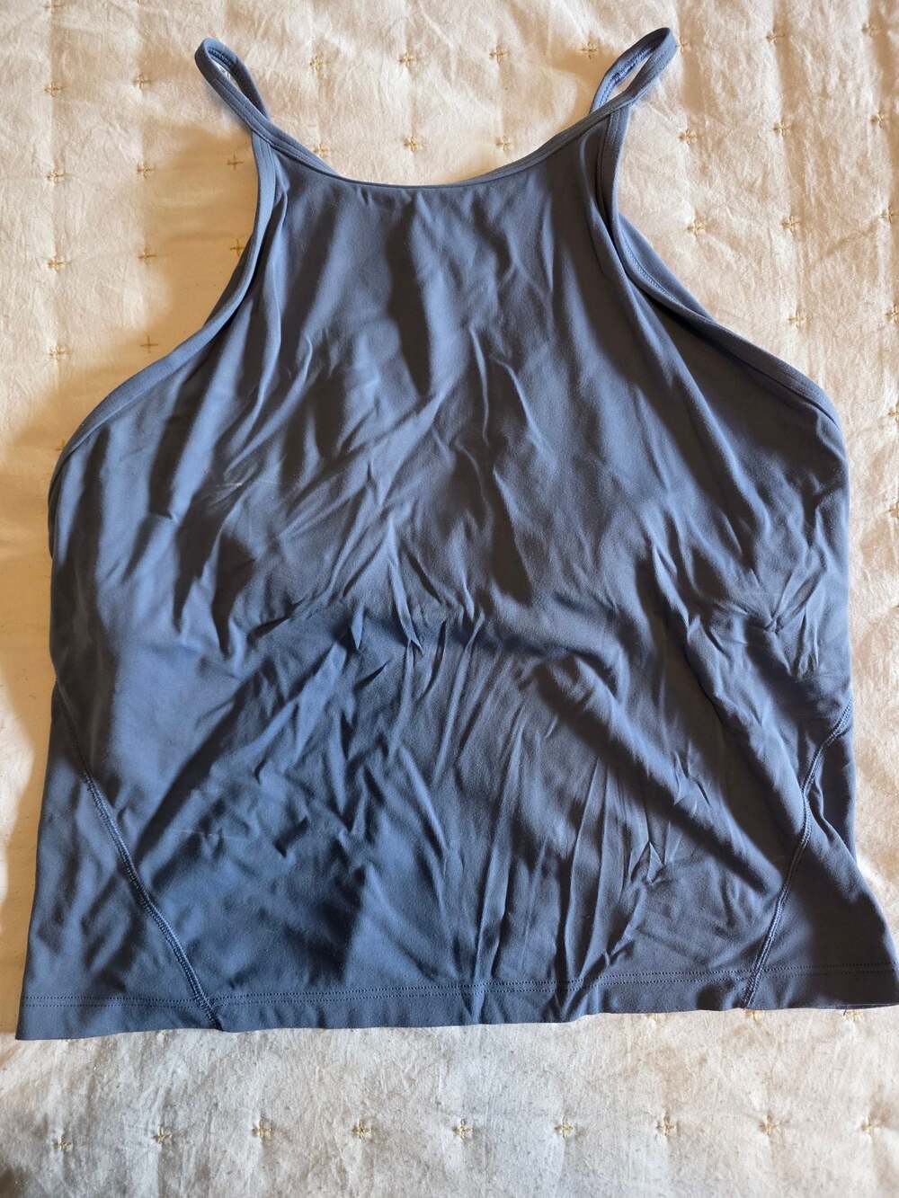 Lululemon Align High-Neck Tank Top Cloud Blue Size 12